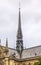 Black Spire Notre Dame Cathedral Paris France