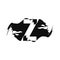 Black Splash Z Letter logo Icon. Abstract Design concept mountain splash with hidden letter design
