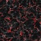 Black stained marble with ruby red colored veins. background pattern texture, art work, natural stone bright and luxury.