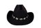 Black Stetson Cowboy Hat with Concho Hatband.