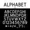 Black Strict Alphabet