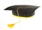 Black student graduation hat