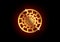 Black Sun Sonnenrad Symbol, sun wheel sign. The ancient European esoteric sign. Logo Graphic element circle shape. Vector isolated