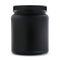Black supplement jar. Protein sport 3d container