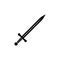 Black Sword icon or logo