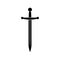 Black Sword icon or logo