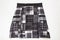 Black tartan skirt