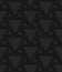 Black textured plastic triangles grid