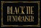 Black tie fundraiser Art Deco background