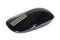 Black touch wireless modern computer mouse isolated