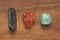 Black tourmaline, Sherl, Carnelian, Beryl, Emerald. Collection o