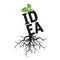 Black Tree, Roots and text IDEA