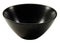 Black typical Japanese bowl