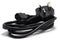 Black UK electrical cord