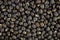 Black urad dal bean lentils texture background