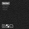 Black vector seamless realistic leather texture