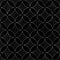 Black velvet luxury overlapping circles seamless pattern