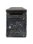 Black Vintage Letterbox on white