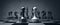 Black vs wihte chess pawn background