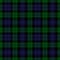 Black Watch Royal tartan plaid. Scottish pattern fabric swatch close-up.