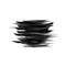 Black watercolor abstract background. Beautiful spreading paint on white watercolor paper. Hand painting. Picture for desktop,