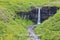 Black waterfall Svartifoss