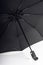 Black waterproof umbrella texture with water droplets