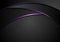 Black wavy background with glowing purple lines