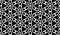 Black and white abstract arabesque pattern