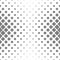 Black white abstract concentric square pattern