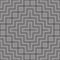 Black and white abstract geometric pattern. Optical illusion.