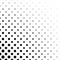 Black and white abstract star pattern - geometrical monochrome background graphic from polygonal shapes
