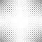 Black and white abstract star pattern - geometrical monochrome vector background