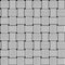 Black and white abstract woven lines seamless pattern