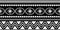 Black and white african tribal pattern background. Abstract traditional ethnic hand drawn motif monochrome colors