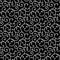 Black and White allover seamless scroll design