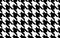 Black and white cage pattern. Pattern texture repeating seamless. Abstract fashion background. French cage. Geometric pattern. Vec