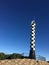 Black and white check lighthouse in Bunbury