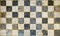 Black and white checkerboard pattern floor