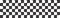 Black and white checkered header. Simple chessboard abstract square texture