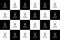 Black and white chess seamless pattern. Chess pawn