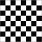 Black and white chessboard