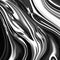 Black and white chrome contrasting abstract background. Liquid texture of oil and bezin