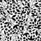 Black and white ditsy floral with tendril seamless vector pattern background for fabric, scrapbooking projects