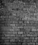 Black and white effect of brick wall for background, illustrations, s, wallpaper, cards.