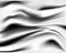 Black and white elegant wave satin/silk cloth