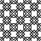 Black and white geometric diagonal lines seamless pattern, vector