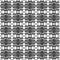 Black and white geometric seamless pattern. Hand d