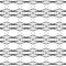 Black and white geometric seamless pattern. Hand d