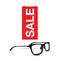 Black and white glasses sale